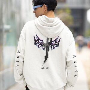 Anime Hoodie, Anime Vintage Grunge Gothic Metal Graphic Jacket